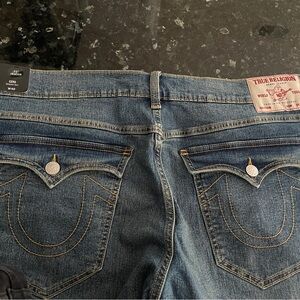 True Religion Men's Dark Blue Jeans